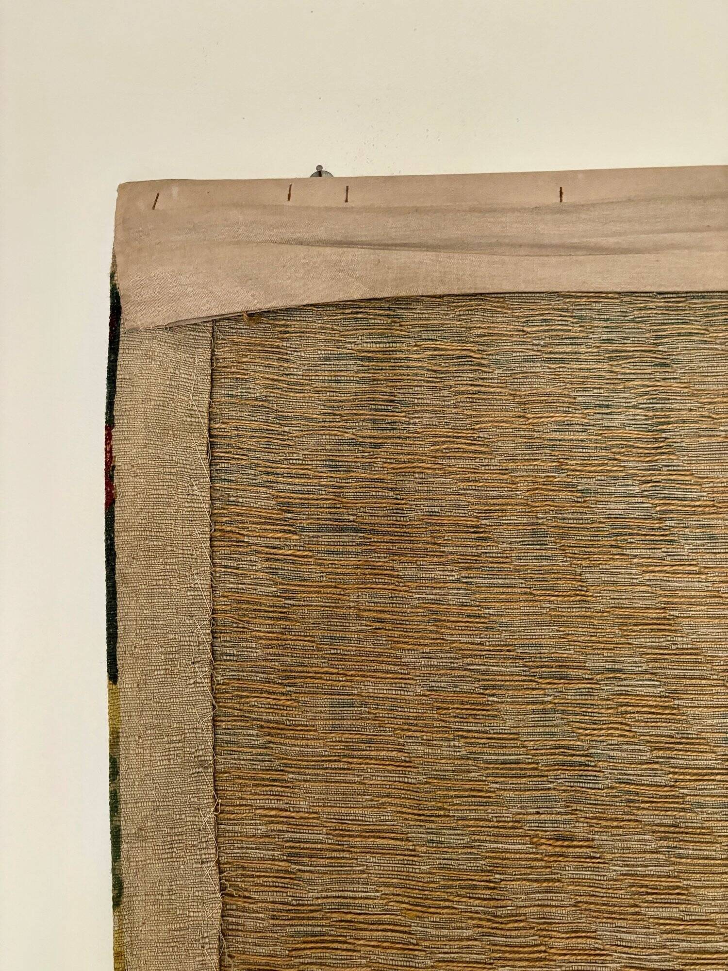 Aubusson tapestry from the Robert Four factory in wool and linen after "The Bestiary"