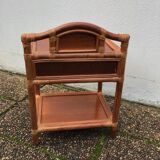 Rattan bedside