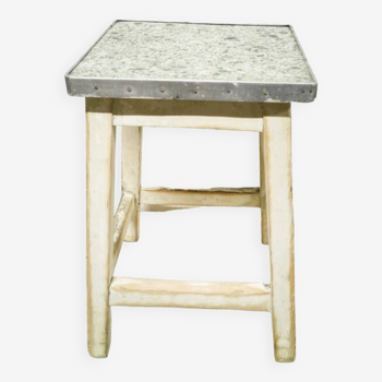 Old patinated painter's stool