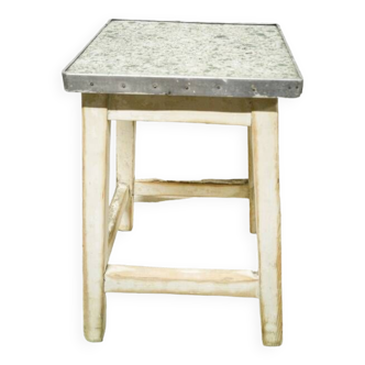 Old patinated painter's stool