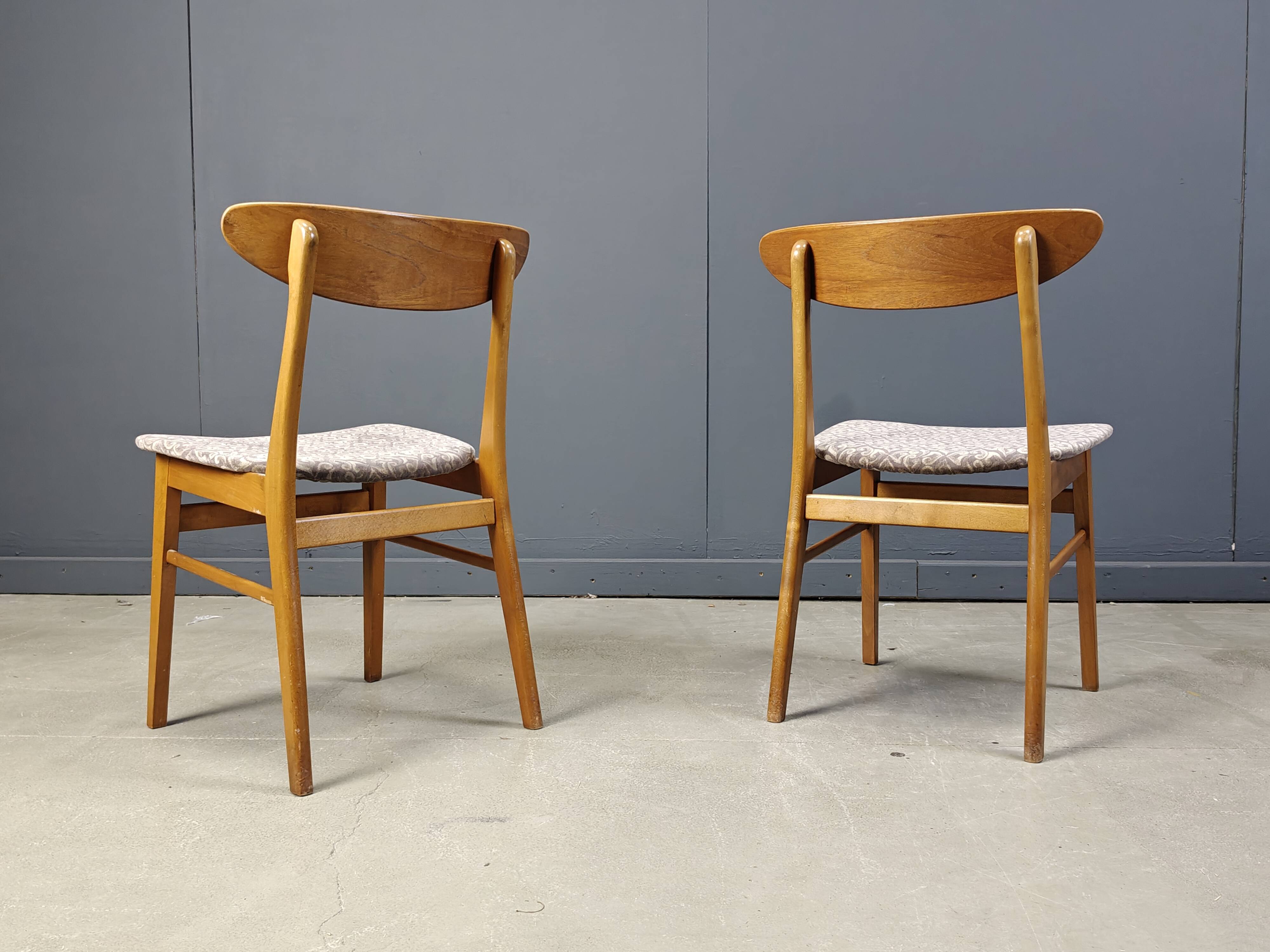Farstrup Mobler dining chairs, set of 6 - 1960