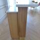 Contemporary bar in solid oak & double terrazzo top - Unique piece