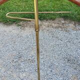 Valet de chambre of the 50s in gilded brass and wood
