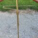 Valet de chambre of the 50s in gilded brass and wood
