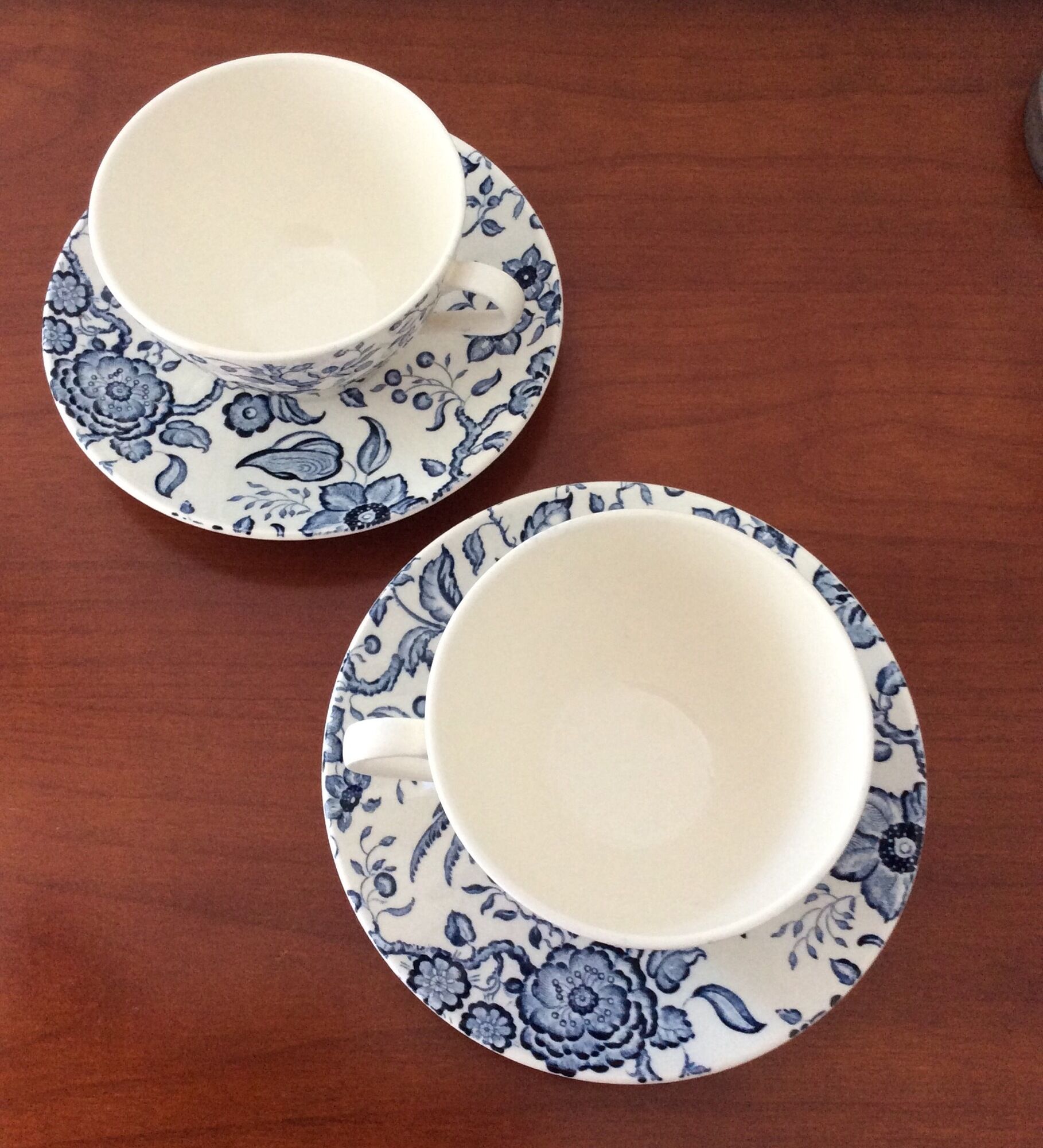 Lot of 2 cups and 2 cups villeroy & boch "paradiso"