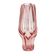 Art Deco vase, crystal, designed by J. Hoffmann, Moser, Czechoslovakia, 1950s