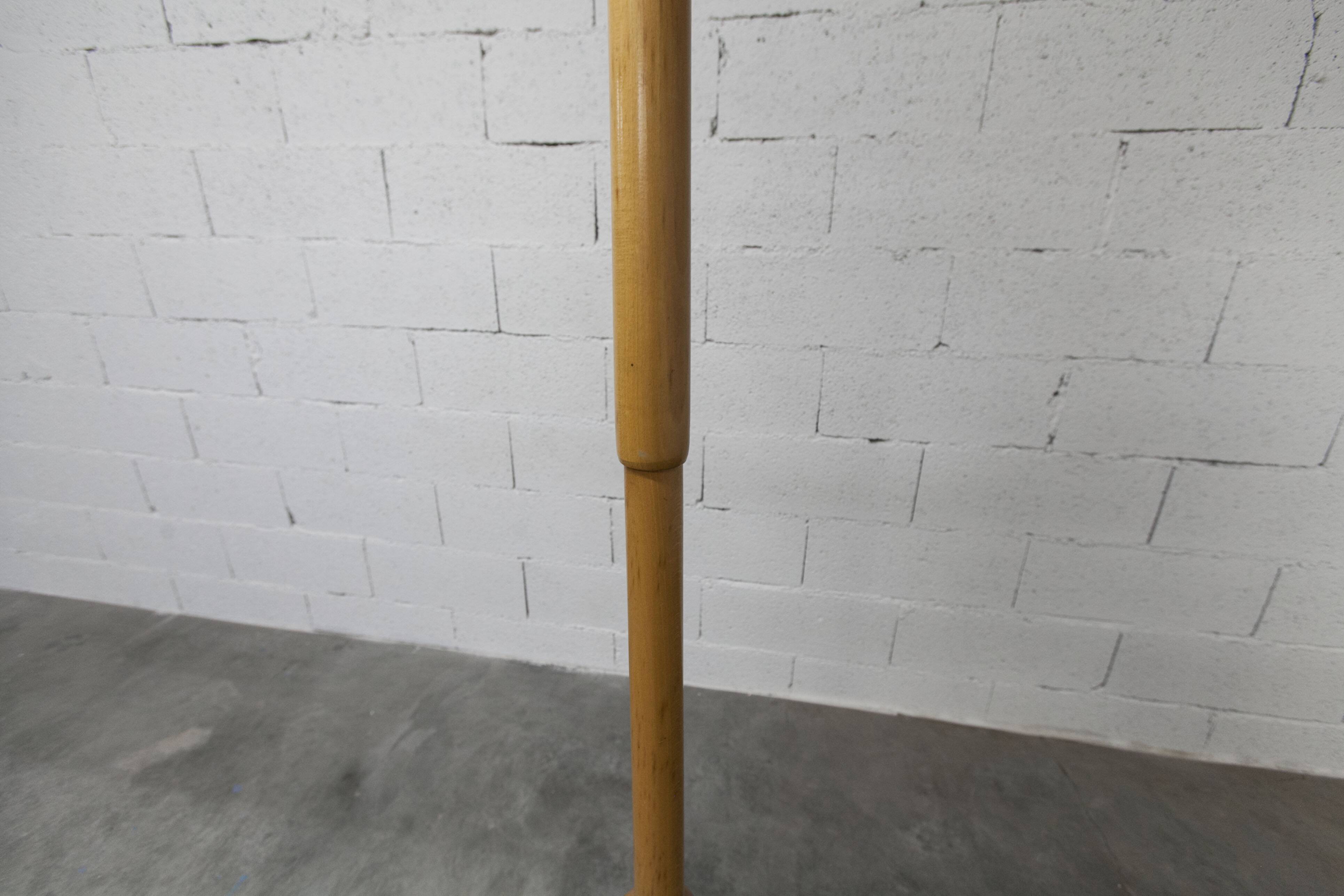 Baumann honey-colored parrot coat rack, 1970