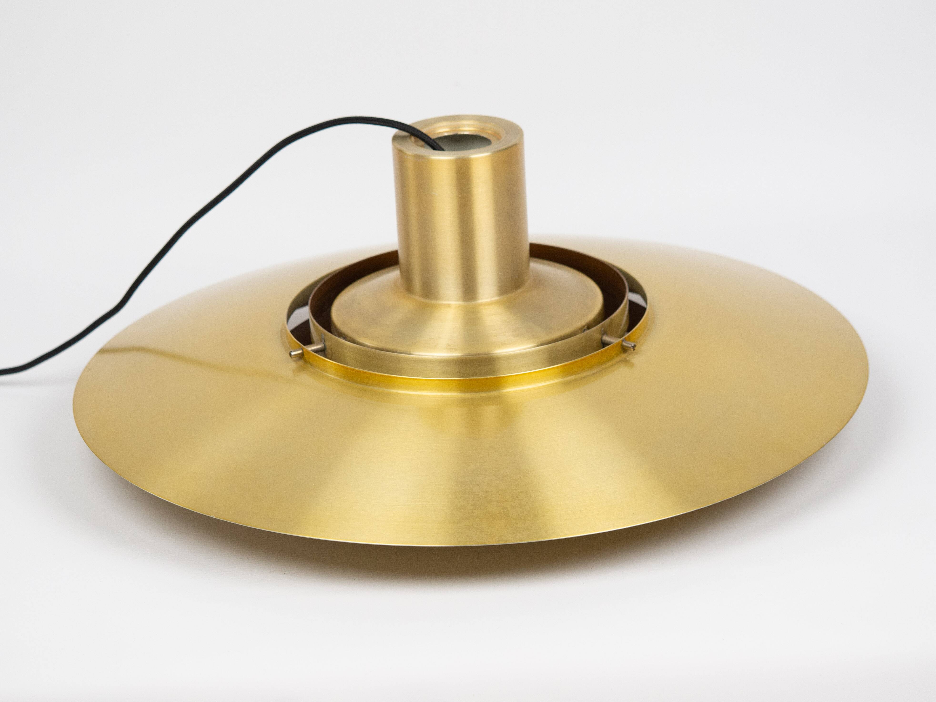 Danish vintage pendant lamp P376 by Fabricius and Kastholm, Nordisk Solar