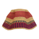 African Bolga Basket Hanging Basket Handmade Colorful Bohemian