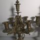 Pair of bronze candlesticks