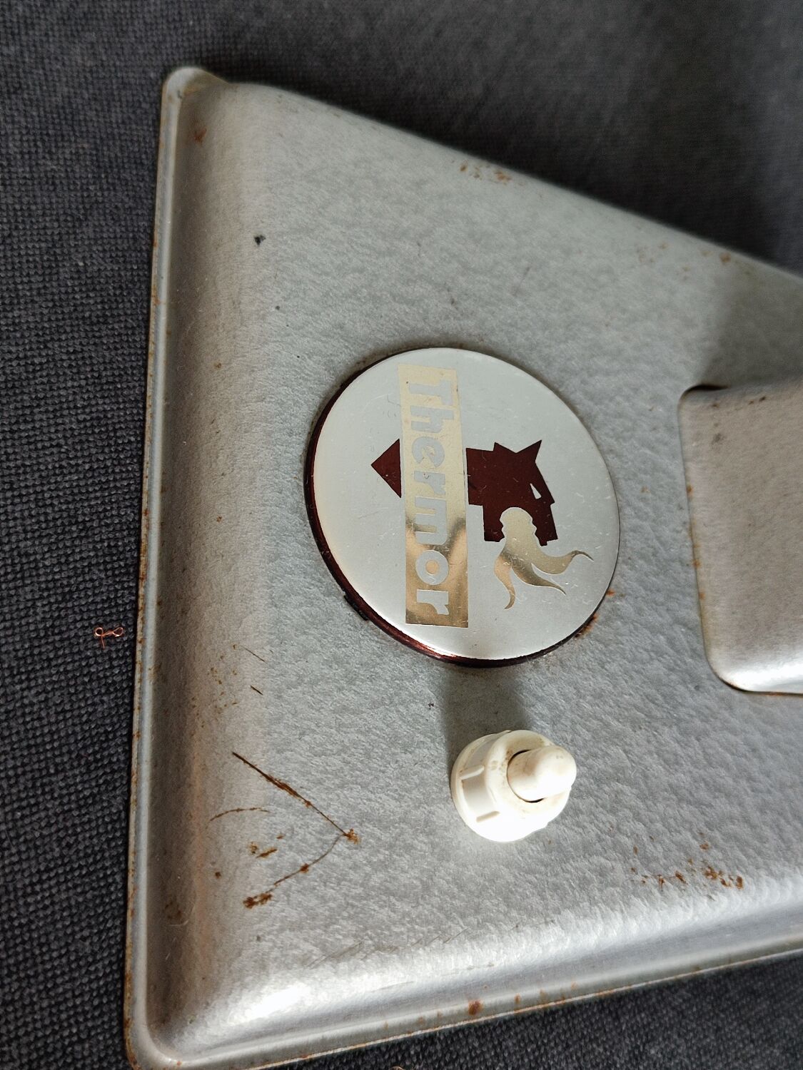 Thermor industrial style table lamp