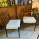 Series of 6 Danish teak chairs 60s