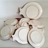 Vintage fish dessert service