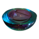 Murano purple turquoise pocket emptier