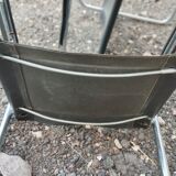 Beautiful pair of vintage chairs in the Marcel Breuer style.