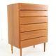 Large tall XL Danish chest of drawers - mid century modern in teak