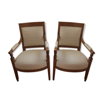 Pair of armchairs