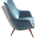 Fauteuil sculpturale organique années 50 60