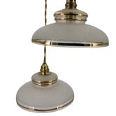 Baladeuse en verre sablé