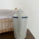 Numbered Sologne porcelain teapot