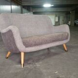 Sofa 2 places Egg 50s 60s