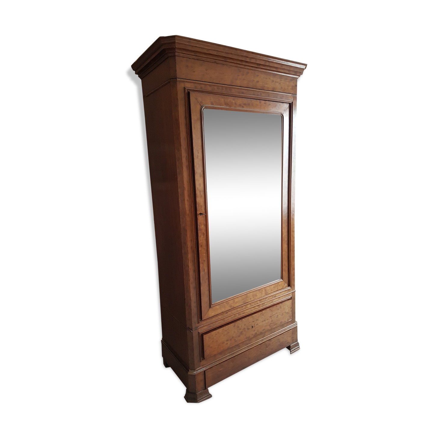 Wardrobe with mirror