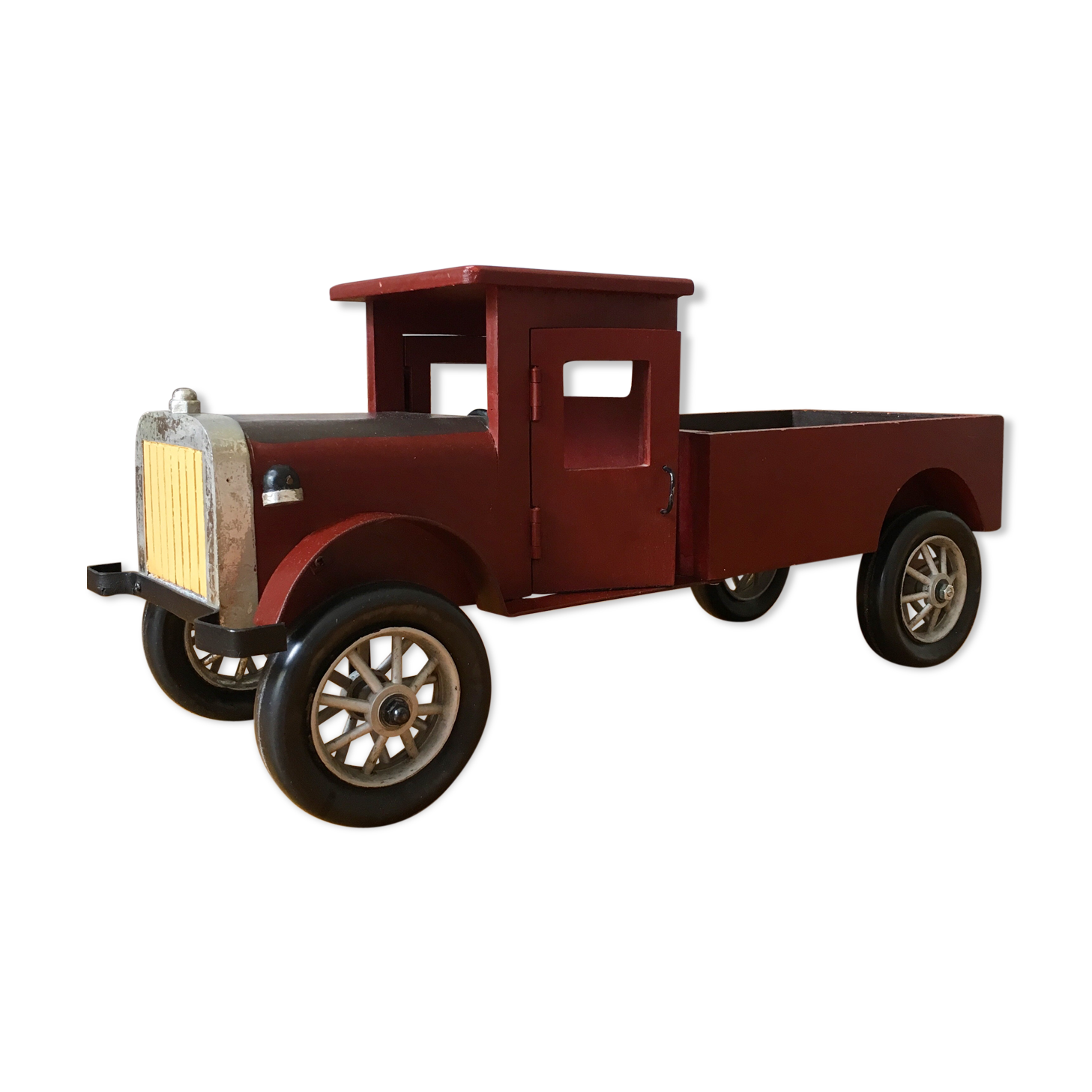 Pick up wood and metal