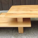 Wooden coffee table, 80s