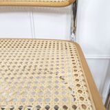 Vintage chairs Cesca B32 by Marcel Breuer