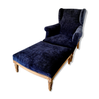 Meridian, broken duchess old fully restored reclining backrest