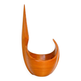 Vintage Swedish wooden bowl by Johnny Mattsson, 1959