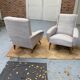 Paire de fauteuils vintage