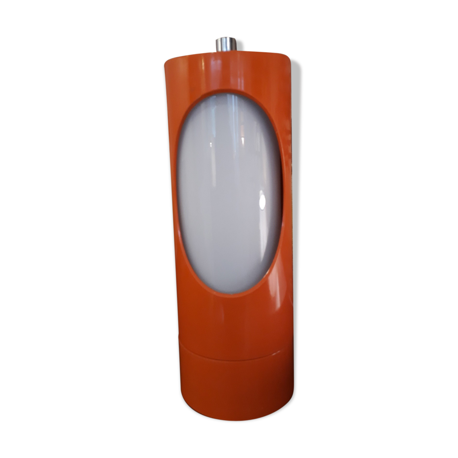 Space Age orange lamp
