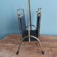 Modernist letter holder mail holder magazine rack style Jacques Adnet