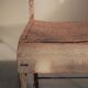Paire de chaises en acier et tôle rivetée, vers 1920
