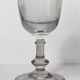 6 engraved glass wine/water glasses from the early 20th century.