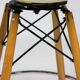Ensemble de deux tabourets de bar Herman Miller Mid Century Modern Charles Eames "PSW".