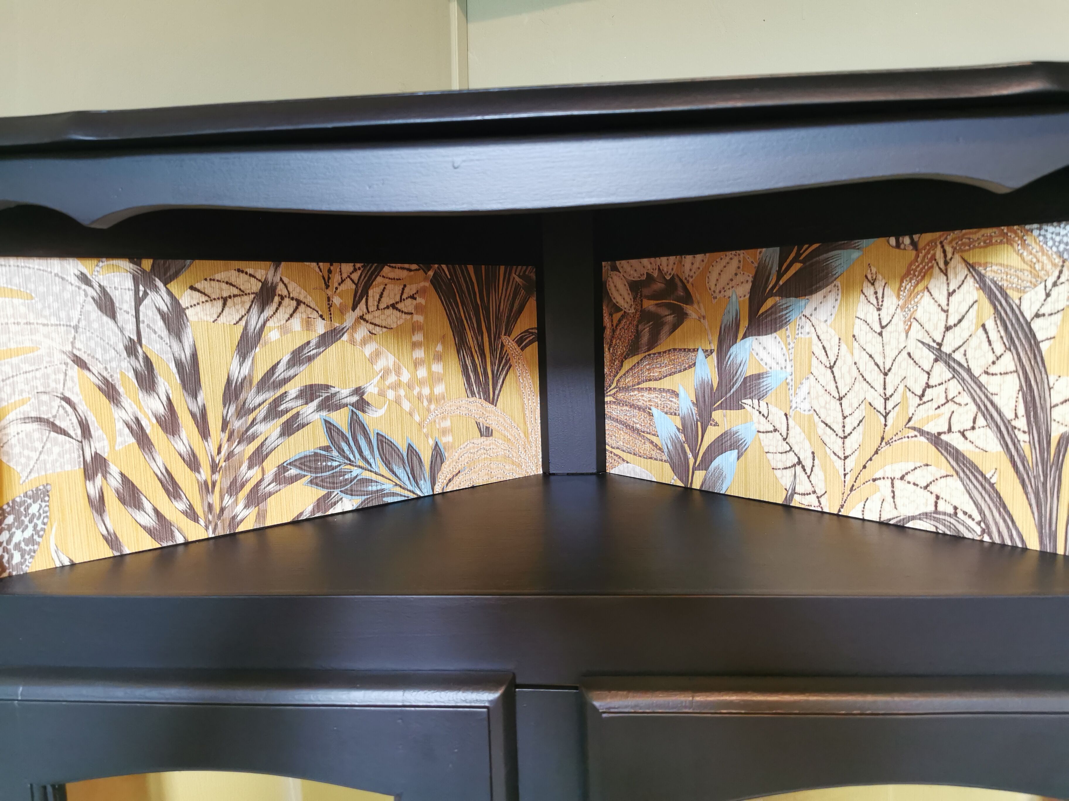 Restyled corner cabinet