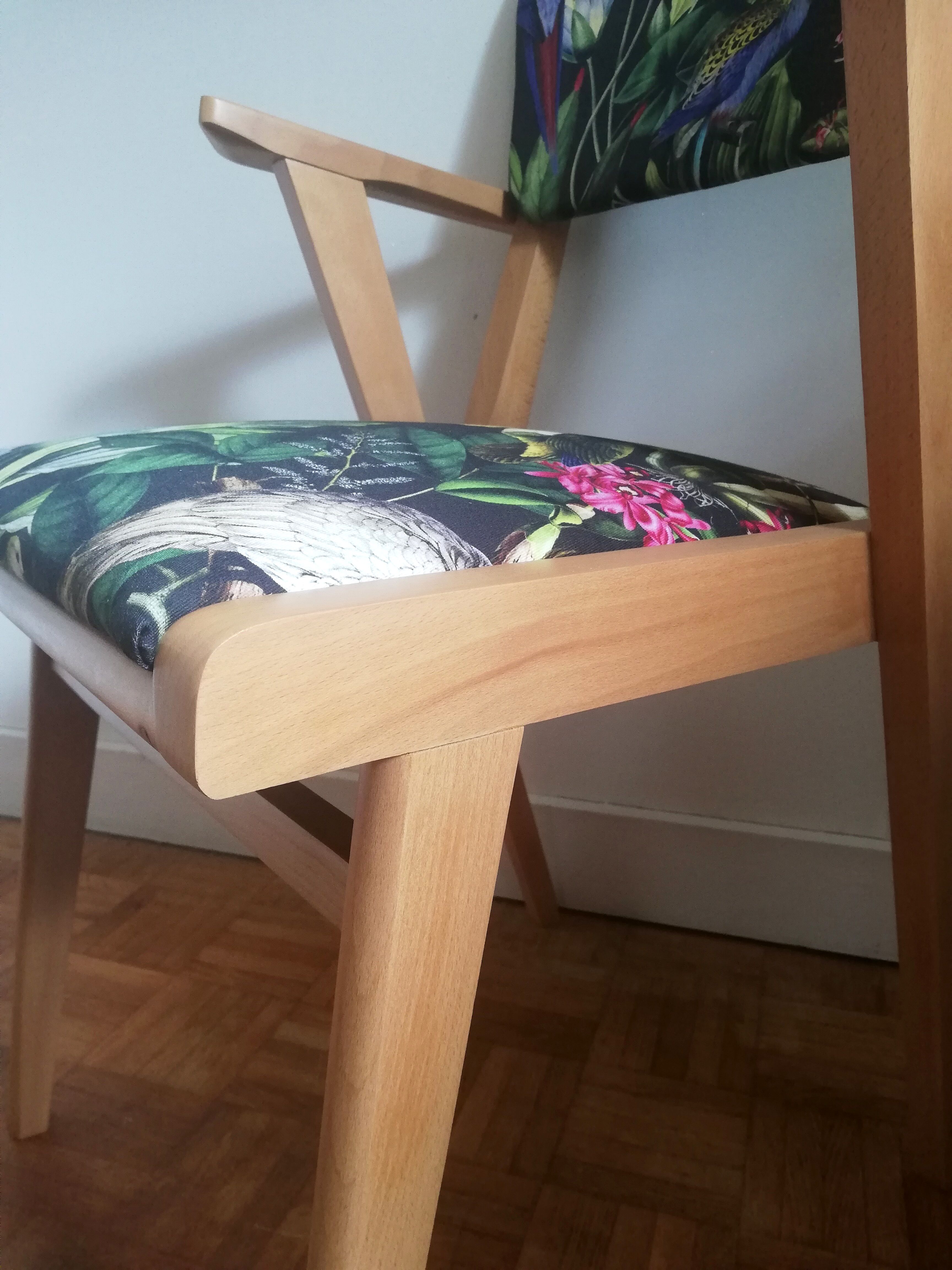 Chair bridge feet compass renovated jungle