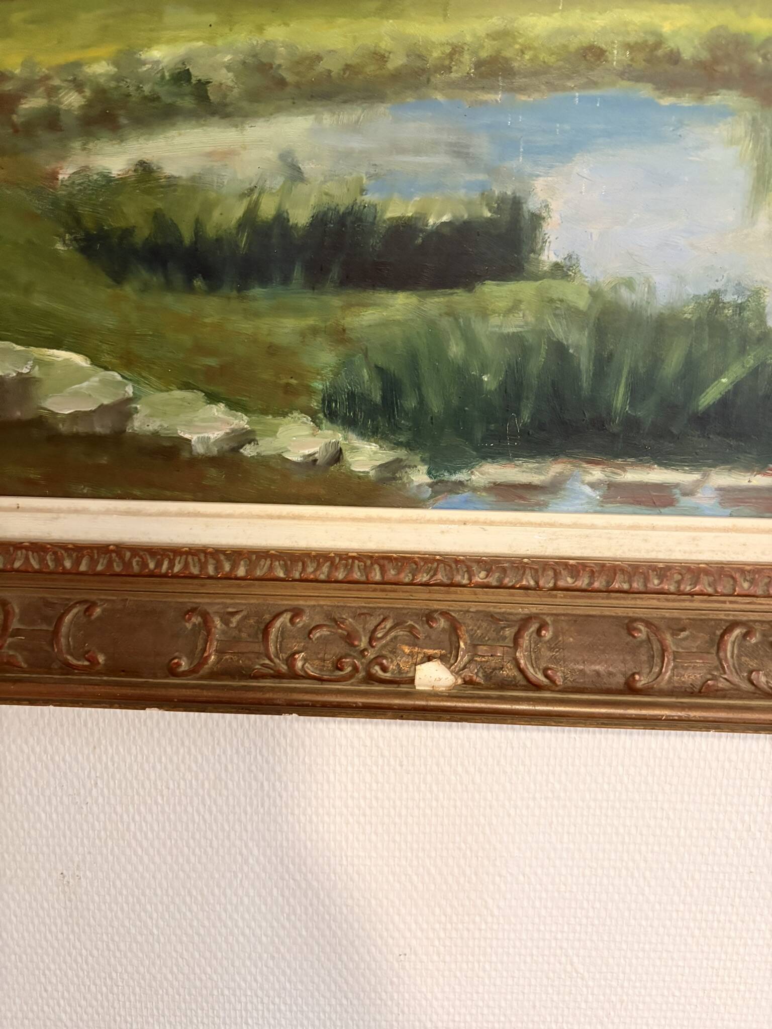 Oil Painting Panel Factory Garden Temple Love Rotunda Impressionism
