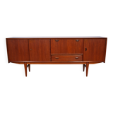 Rare Dutch sideboard in teak by Louis van Teeffelen for Wébé, 1960s