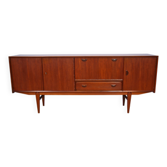 Rare Dutch sideboard in teak by Louis van Teeffelen for Wébé, 1960s