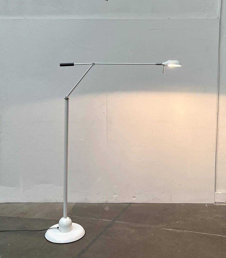 Vintage Italian floor lamp, space age postmodern, 1970s.