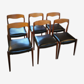 6 chaises scandinaves