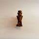 Bougeoir en bois vintage