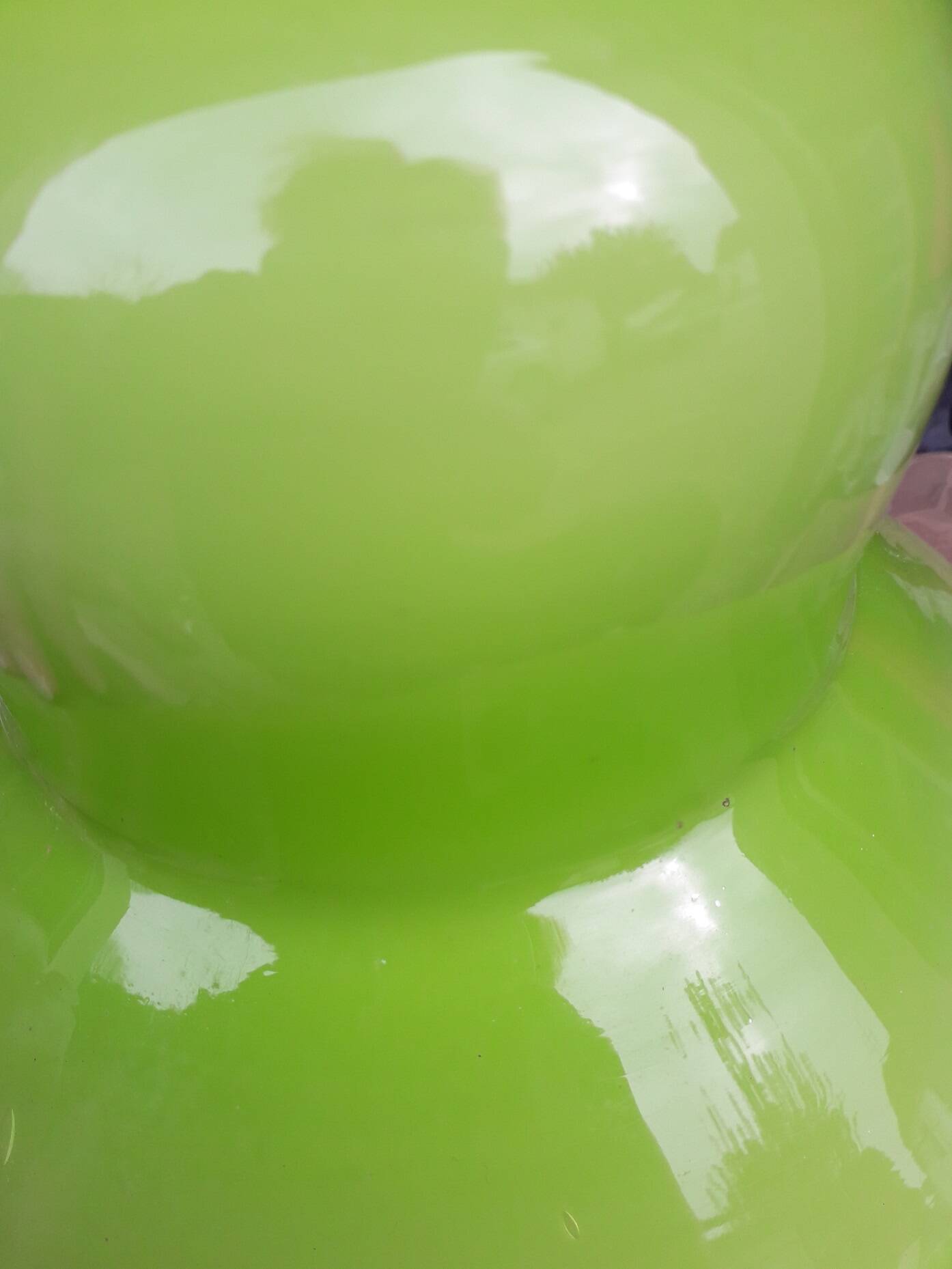 Green and bronze glass pendant light