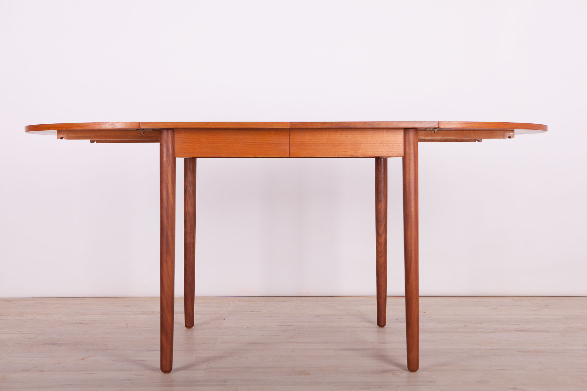 Danish Teak Extendable Dining Table, 1960s