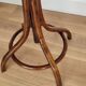 Wooden parrot coat rack on foot