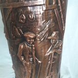 Copper umbrella holder