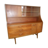 Glazed teak vintage buffet